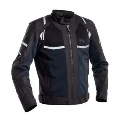 RICHA - Chaqueta de Moto Airstorm Impermeable Negro