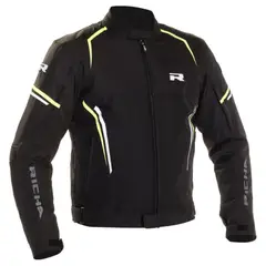 RICHA - Chaqueta De Moto Impermeable Gotham 2 Amarillo Flúor