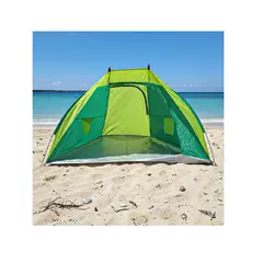 GENERICO - Carpa Paraviento Media Carpa Para Playa Camping 2 Personas