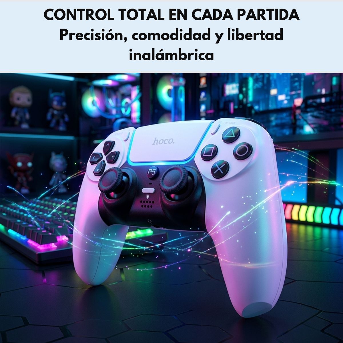 HOCO - Control Inalámbrico PS5 Bluetooth Hoco GA32 Dragon