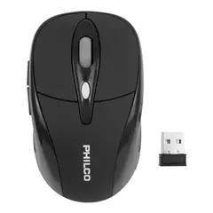 PHILCO - Mouse Óptico Inalámbrico 245wn Negro