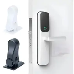 GENERICO - Pack 3 Seguros Traba Manillas Puertas Niños 180 Grados