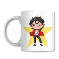 GENERICO - Tazon Beat It Michael Jackson Thriller Taza Sublimada 325ml