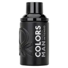 BENETTON - Perfume Hombre Colors Black Intenso EDP 100ml