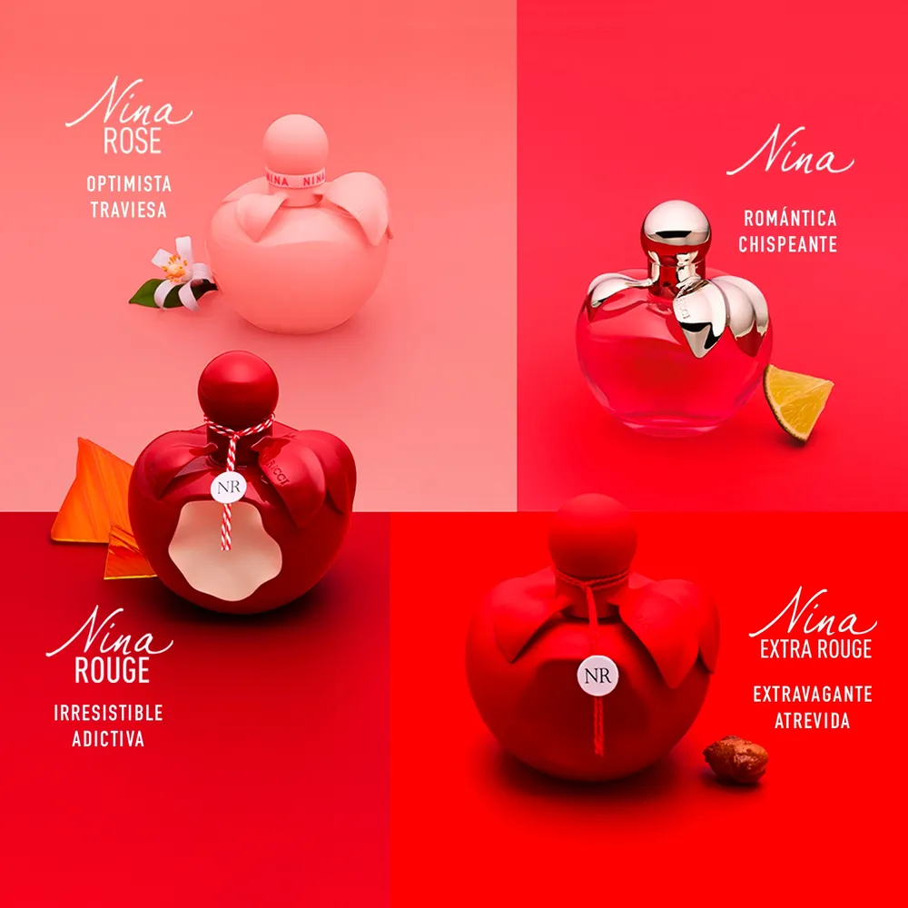 Perfume Mujer Nina Extra Rouge EDP 30ml, foto 4