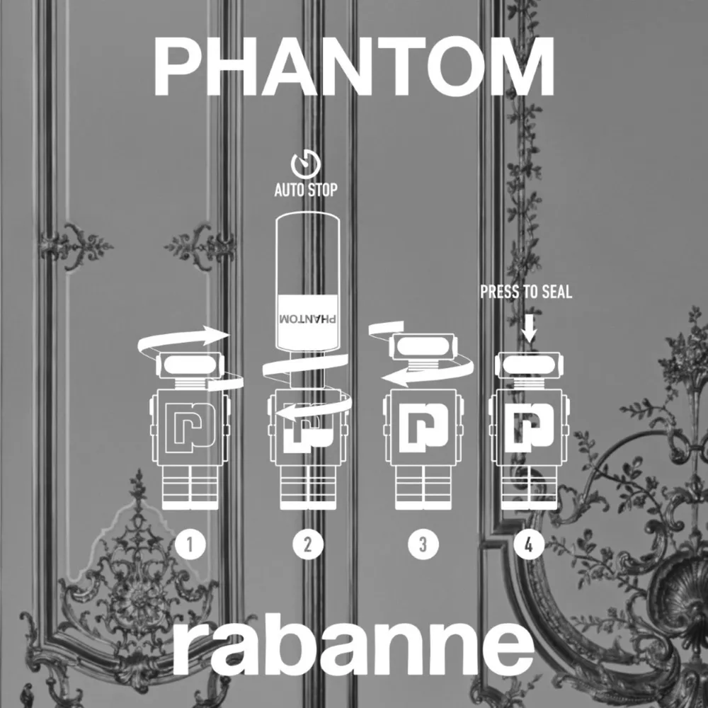 Rabanne Phantom EDT 200 ml Refill, foto 3