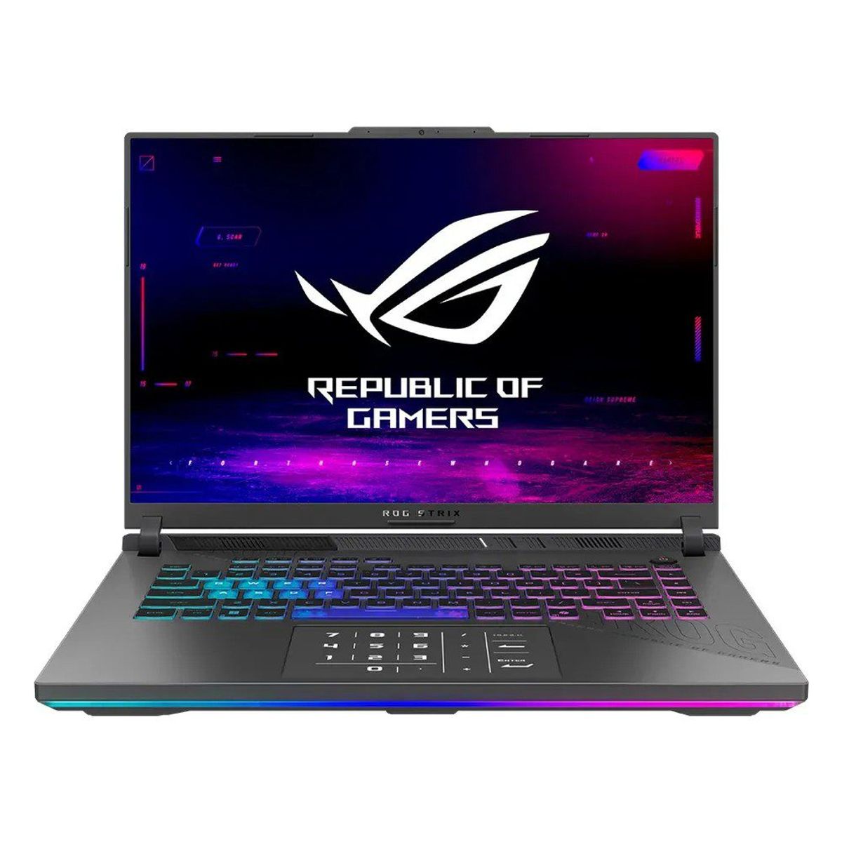 ASUS - Asus ROG Strix G16 2025  Ryzen 9 9955HX  16GB RAM  1TB SSD  RTX 5060  165Hz  Win11  Eclipse Gray Reacondicionado Certificado por Fabricante