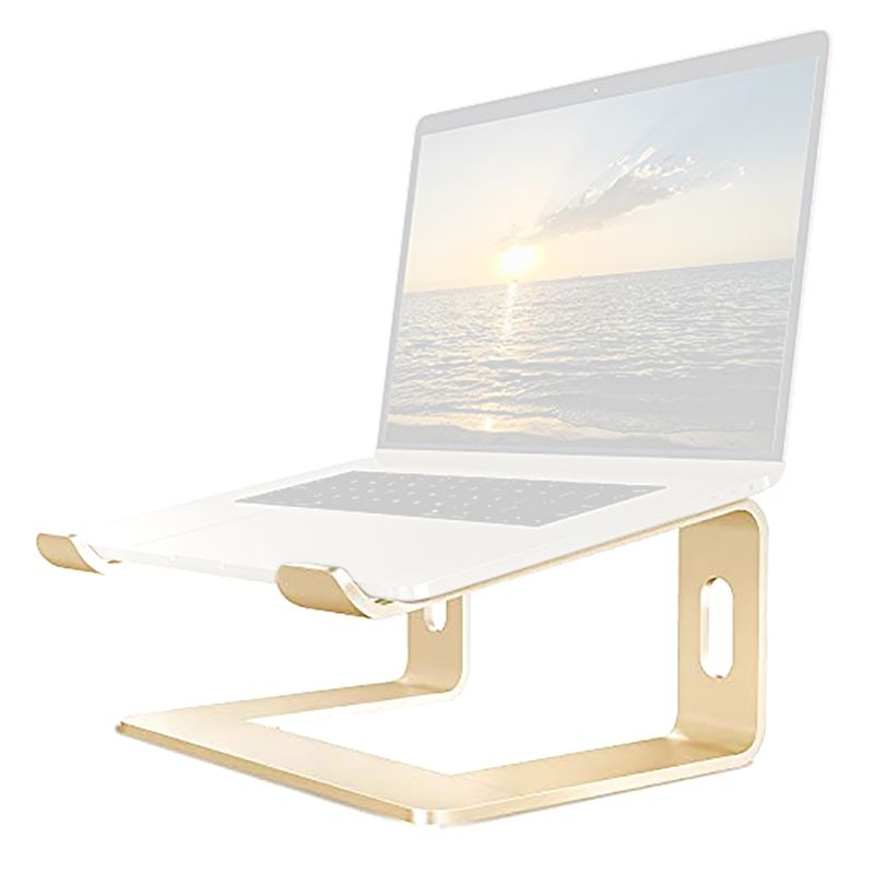  - Soporte De Laptop Oro Rosa De Aluminio