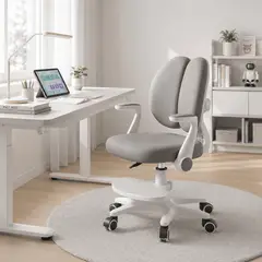 VIDITA - Silla De Escritorio Infantil Ergonómica Respaldo Doble Dinámico Guía Postura Estudio
