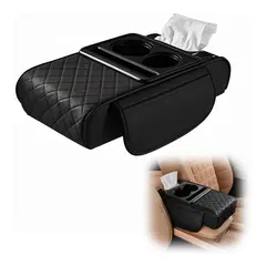 ATURE - Almohadilla Reposabrazos Coche 4 En1 Bolsa Varios Colores