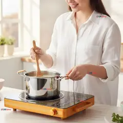 LINE - Cocina Cocinilla Eléctrica 3500w Encimera 1 Plato Portátil