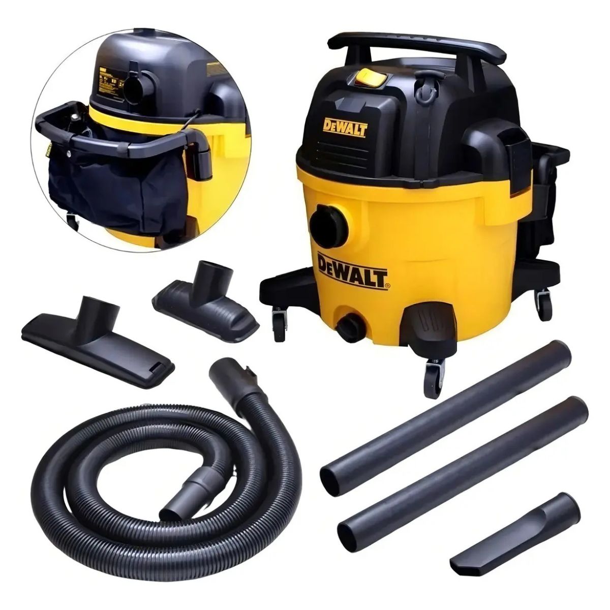 DEWALT - Aspiradora Polvo/Agua 23lt 1100w DeWALT DWV106-B2C