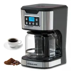 SINDELEN - Cafetera De Goteo Digital Cfg-1800din 1.80 Lts