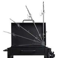 YUNTA - Asador Vertical para Parrilla Siete Fuegos Accesorio Original