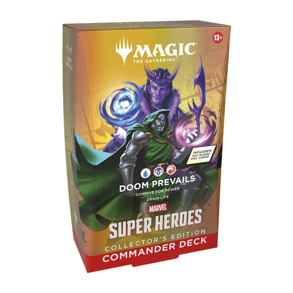 WIZARDS OF THE COAST - MTG Marvel Super Heroes Commander Deck X4 Collector Edition
