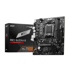 MSI - Placa Madre PRO B650M-B, Micro-ATX, AM5
