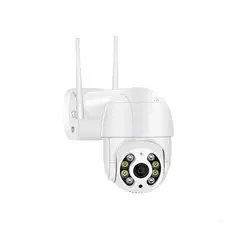 GENERICO - Cámara Seguridad Exterior Wifi Jortan Full Color 360 Grados