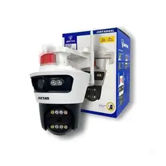 GENERICO - Cámara De Seguridad Jortan Doble Lente Wifi Exterior