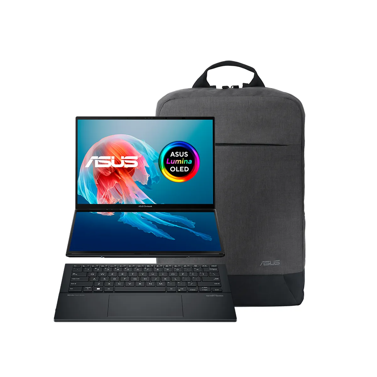 ASUS - Notebook ASUS Zenbook Duo Intel Core Ultra 9 32GB RAM 1TB SSD 14" OLED Touch