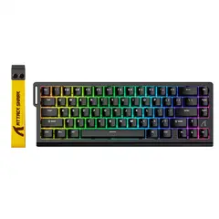 ATTACK SHARK - Teclado magnético X68HE BLACK - MAGNETIC SWITCH