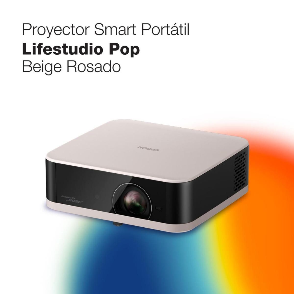 EPSON - Proyector Epson Smart Lifestudio Pop EF-61 Rosa