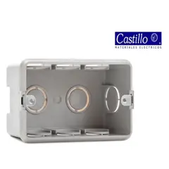 INDUSTRIA CASTILLO LTDA - Caja Distribución Embutida 58 PVC. 16a20mm - Industria Castillo
