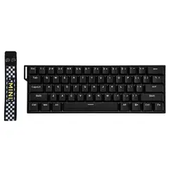 AULA - Teclado Gamer MINI60 HE Black Magnético 60% sin luz ingles