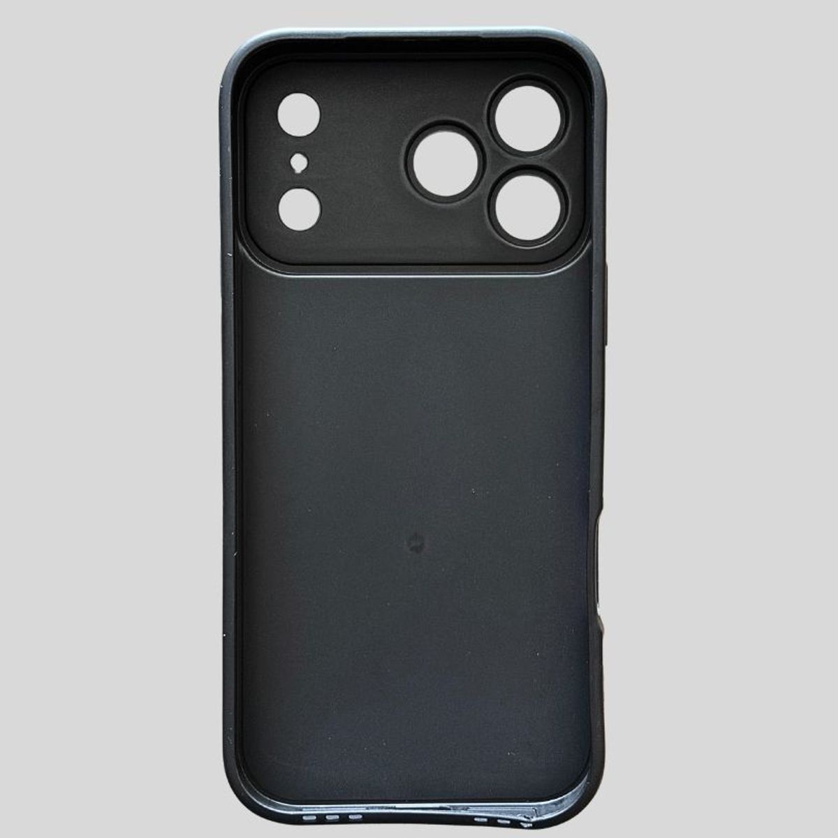GENERICO - Carcasa compatible iPhone 17 Pro Gris + Lámina De Vidrio Safeguard