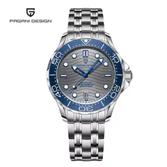 PAGANI - Reloj Hombre SEAMASTER DIVER, Automático Cristal de Zafiro