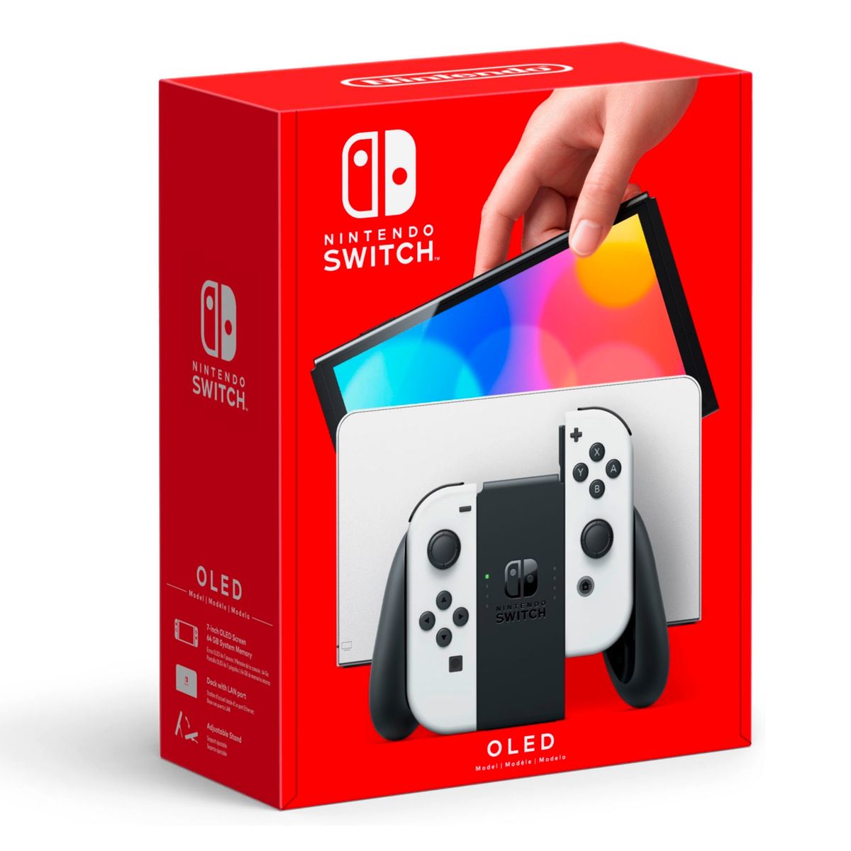 NINTENDO - Consola Nintendo Switch Modelo OLED Blanco