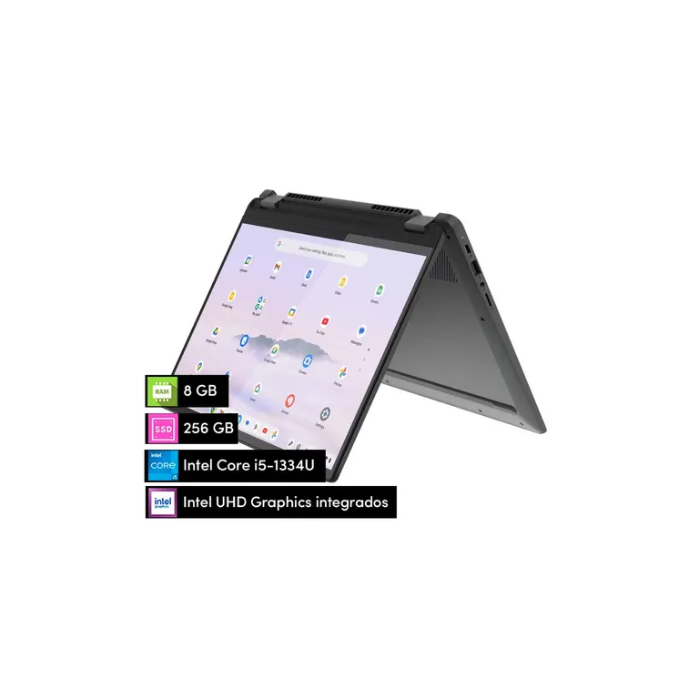 LENOVO Notebook Flex 2 en 1 Intel Core I5 8GB 256GB 14' FHD Táctil Chrome Os