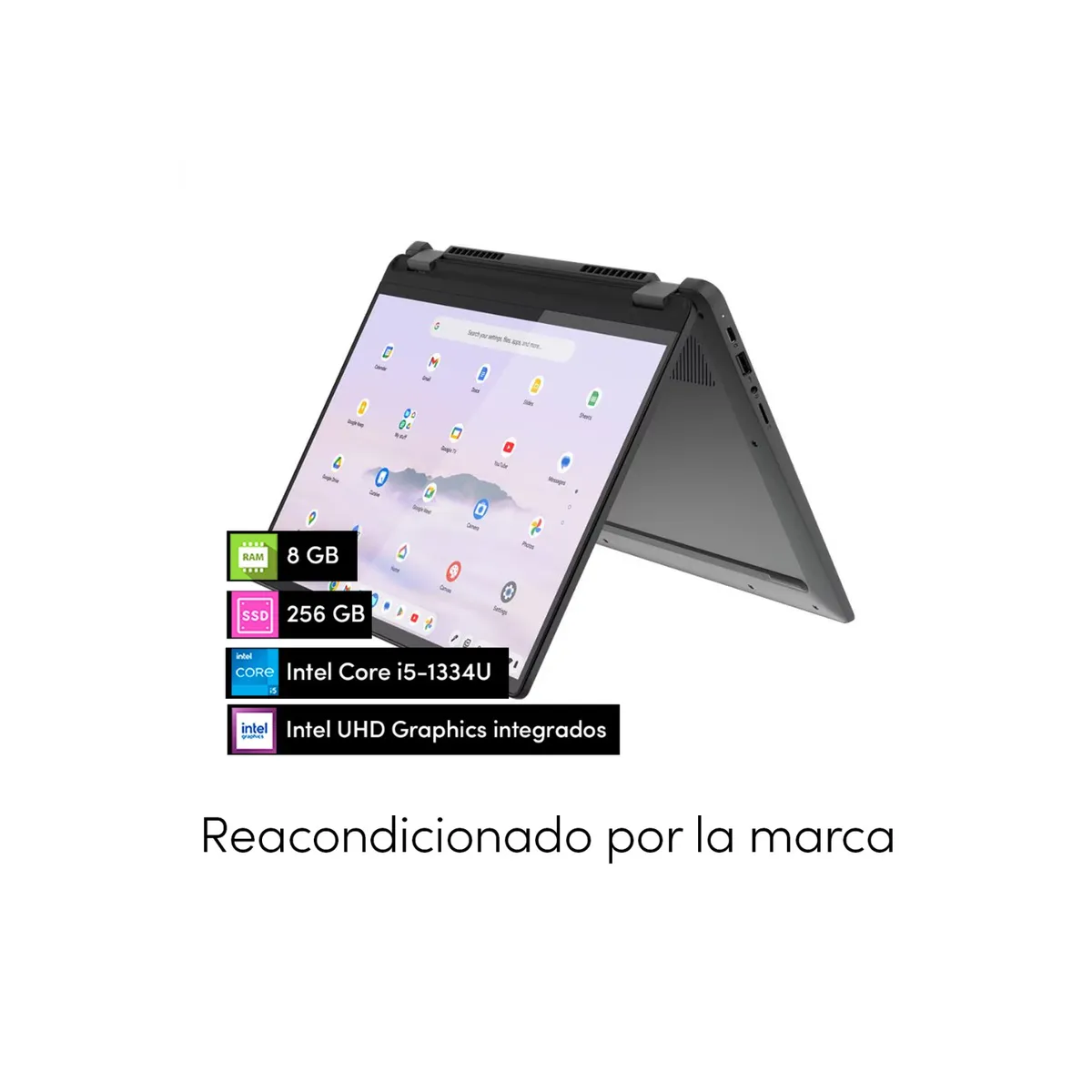 LENOVO - Notebook Lenovo Flex 2 en 1 Intel Core I5 8GB 256GB 14' FHD Táctil Chrome Os