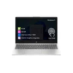 HP - Notebook Intel Ultra 7 16GB 512GB SSD 15.6' Táctil FHD Win11