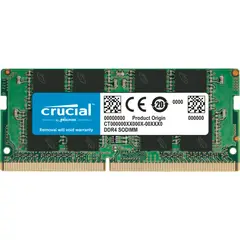 CRUCIAL - SODIMM 8GB DDR4 3200MHz, 1.2V - CT8G4SFRA32A