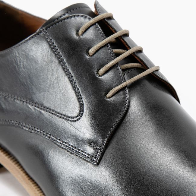 GUANTE - Guante Zapato formal hombre cuero gris