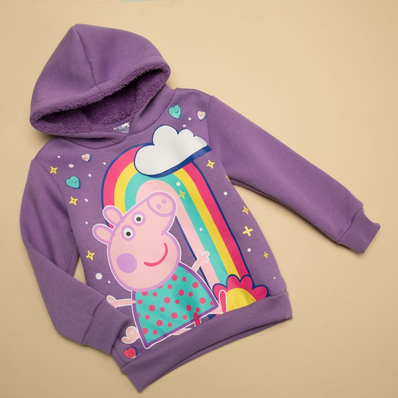 PEPPA PIG - Poleron Algodón Afranelado Unisex