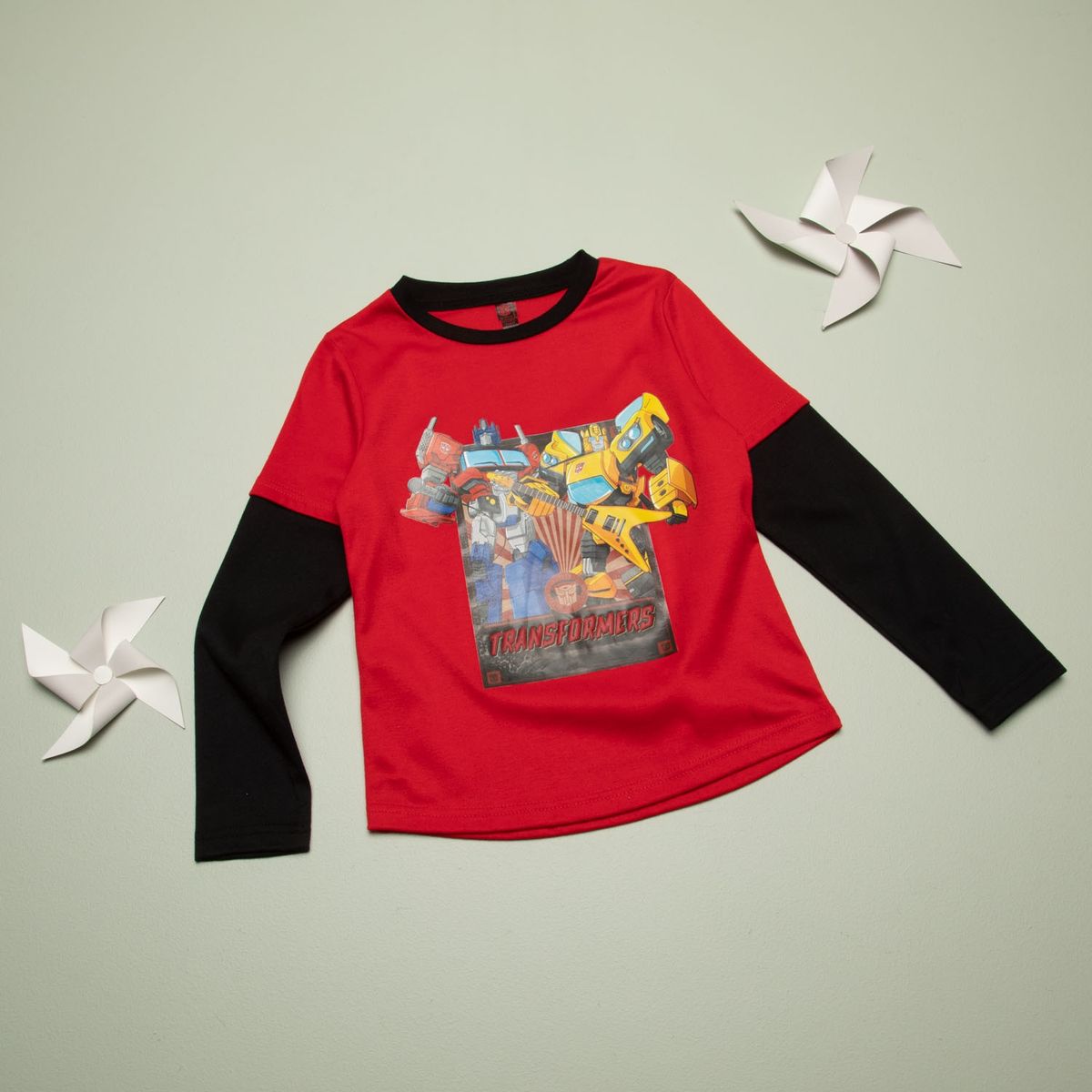 TRANSFORMERS - Transformers Polera Algodón Interlock Unisex