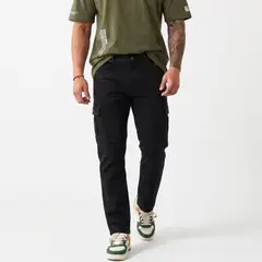 D'JOE - Pantalon Jeans Cargo Hombre Mosaico