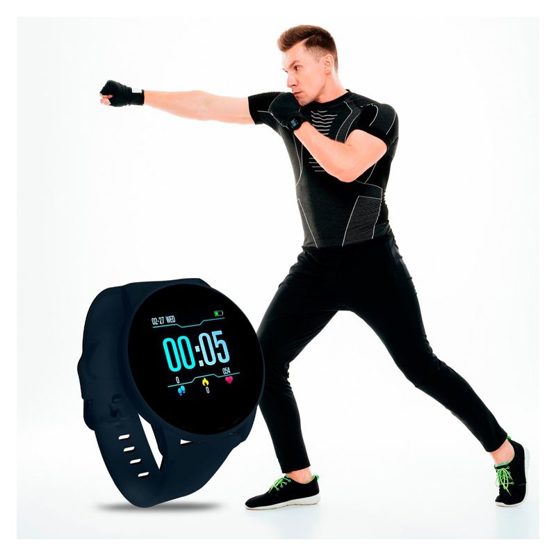 ASIAMERICA - Reloj Inteligente Smartwatch ZN169 Azul