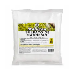 MOHICAN - Sulfato De Magnesio Sales De Epsom 1 Kg