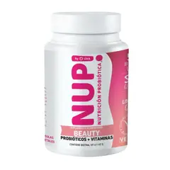 NUP - Beauty Probióticos + Vitaminas 30 Cápsulas