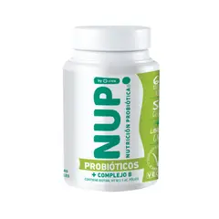 NUP - Complex B Probióticos + Vitaminas 30 Cápsulas