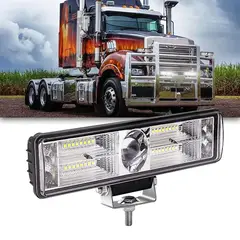 GENERICO - Barra Foco 38 Led 144w Neblinero 12v 24v