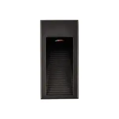 DEMASLED - Aplique de Exterior LED para Embutir Negro 3W 50x110mm Blanco Neutro 4000K IP65