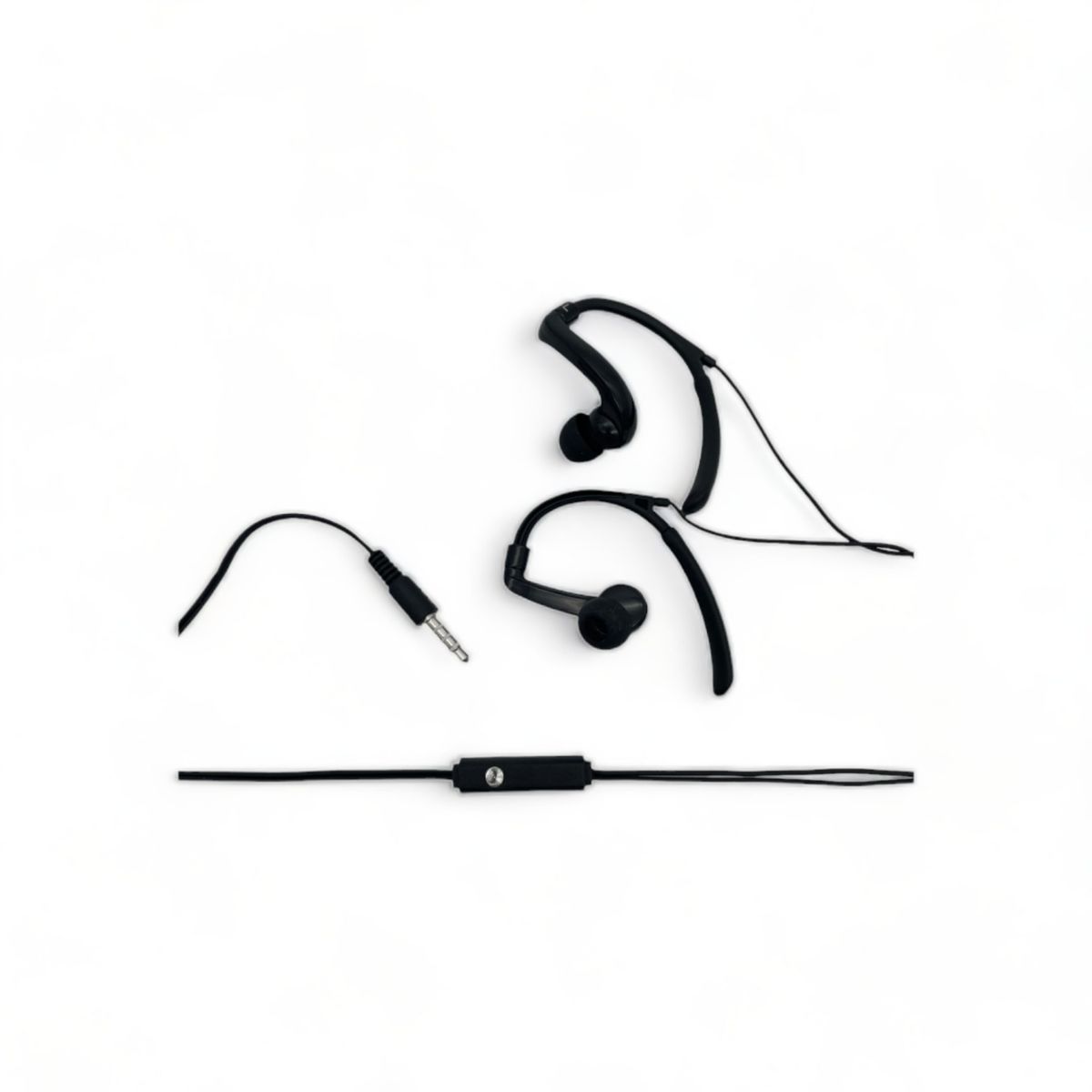 VIVITAR - AUDÍFONOS IN-EAR VIVITAR DEPORTIVOS  MICRÓFONO  JACK 3.5MM  NEGRO