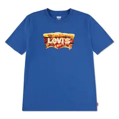 LEVIS - Polera Niño MC Graphic Azul