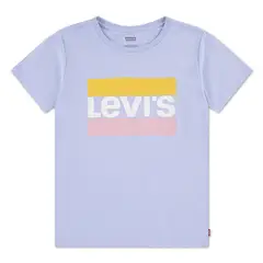 LEVIS - Polera Niña MC Sportswear Lila