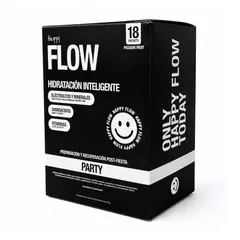 HAPPYFLOW - Bebida Hidratante con electrolitos HAPPY FLOW Party 18 sachet sabor maracuyá
