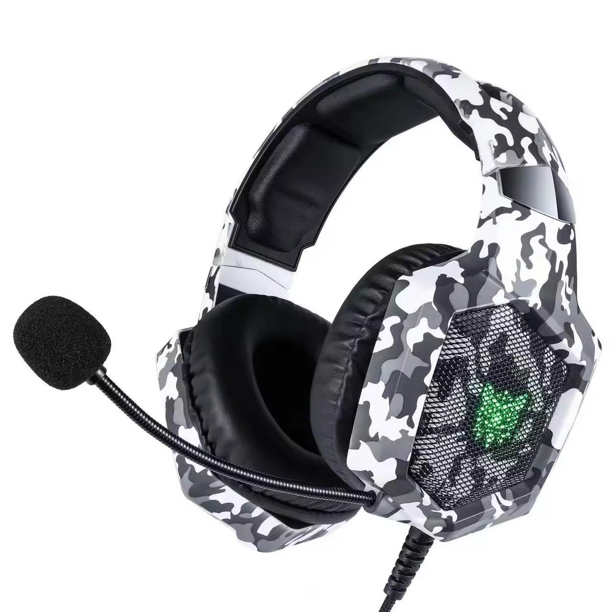ONIKUMA - Audífonos Periféricos Gamer Onikuma K8 RGB - Blanco