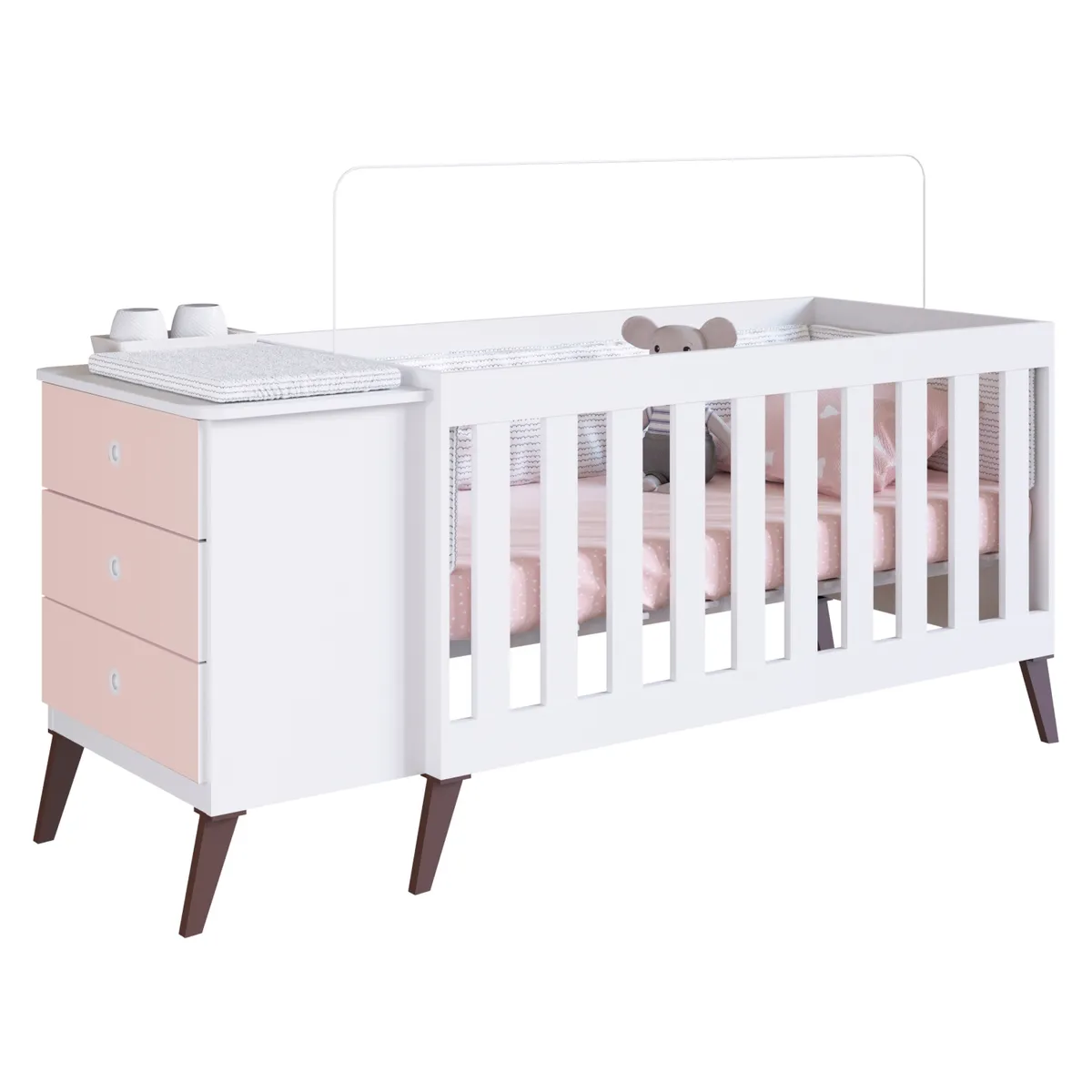 KIDSCOOL - Cuna De Madera Encanto Kidscool